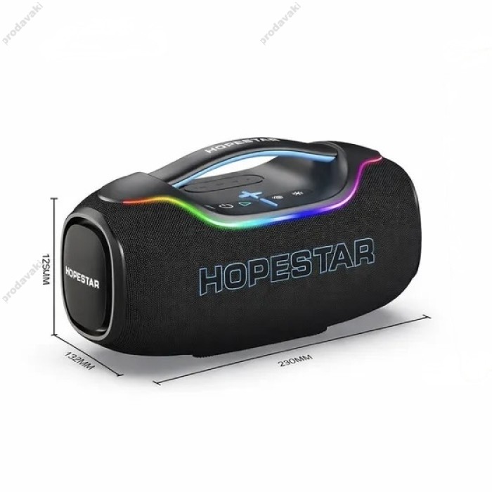 Портативна колонка Bluetooth Hopestar A80 mini 36W Black